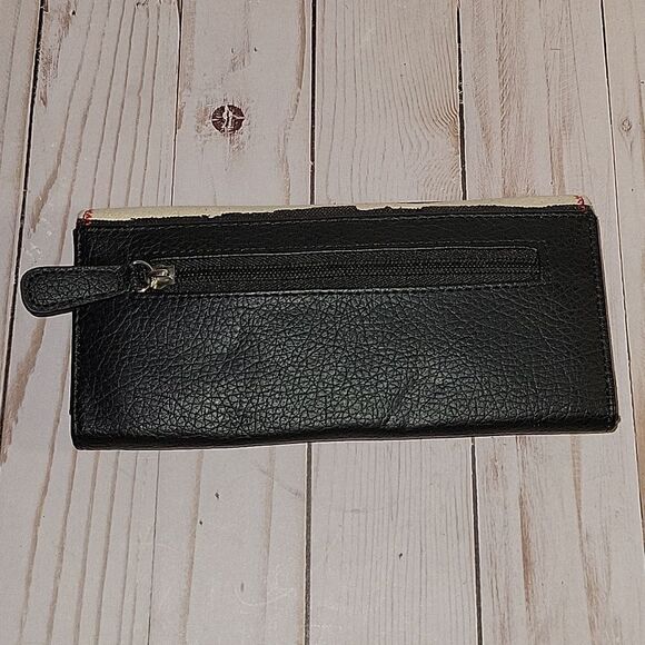 Loungefly Disney Mickey Mouse Black Striped Wallet - Picture 7 of 7